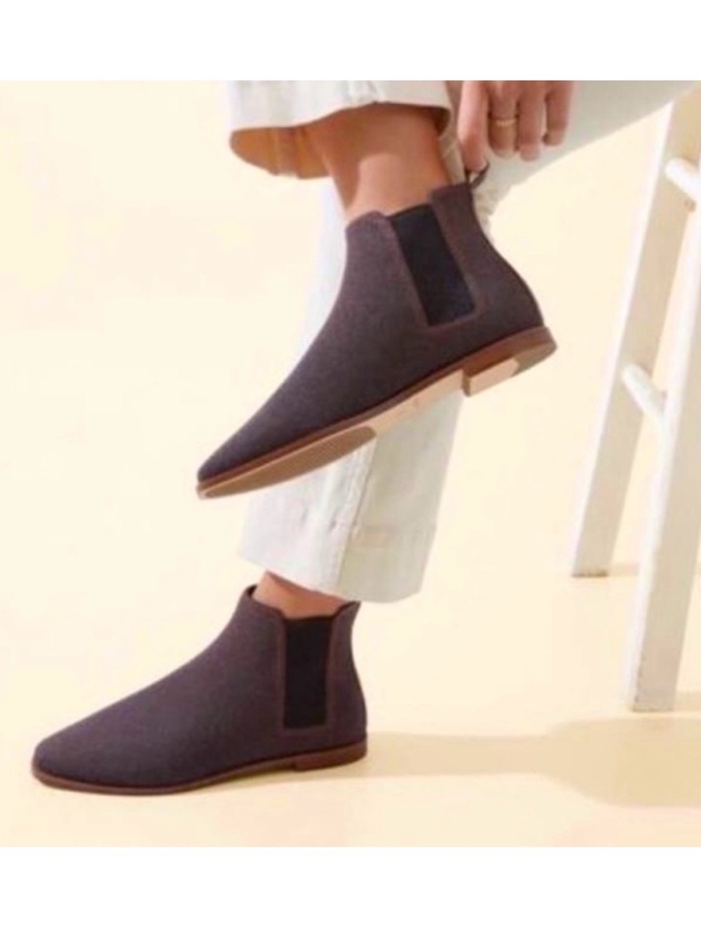 Rothy’s merino wool ankle boots